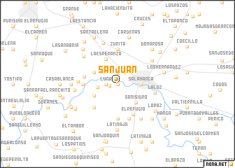 map of San Juan