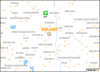 map of San Juan