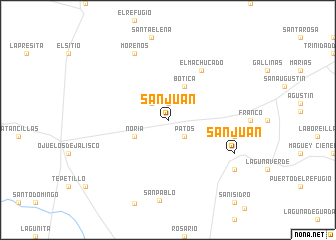 map of San Juan