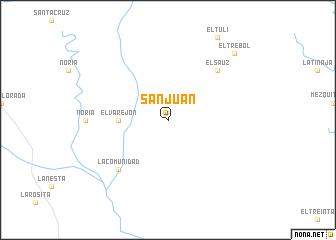 map of San Juan