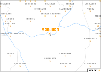 map of San Juan