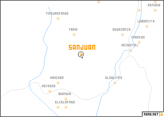 map of San Juan