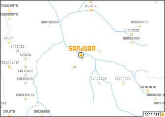 map of San Juan