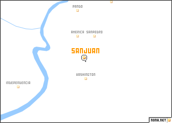 map of San Juan