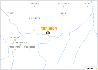 map of San Juan