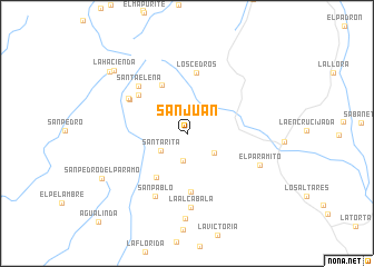 map of San Juan