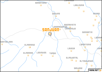 map of San Juan