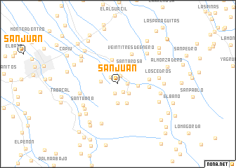 map of San Juan