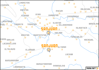 map of San Juan