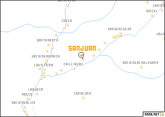 map of San Juan