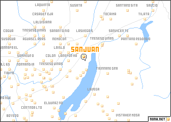 map of San Juan