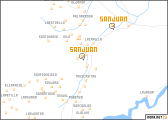 map of San Juan