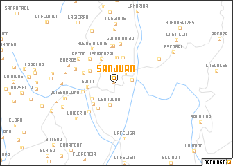 map of San Juan