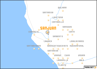 map of San Juan