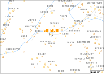 map of San Juan