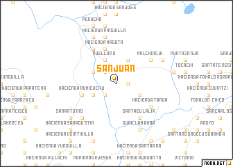 map of San Juan