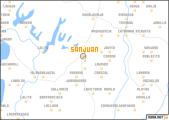 map of San Juan