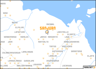 map of San Juan