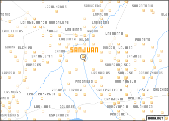 map of San Juan