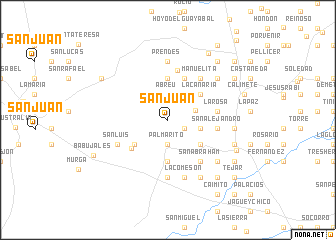 map of San Juan