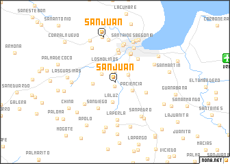 map of San Juan