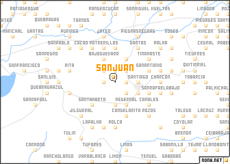 map of San Juan