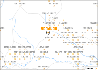 map of San Juan