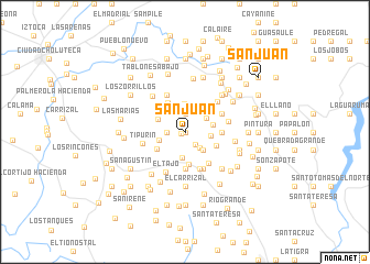 map of San Juan