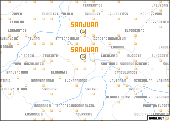 map of San Juan