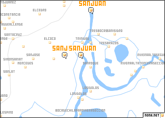 map of San Juan