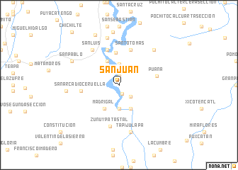 map of San Juan