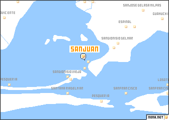 map of San Juan