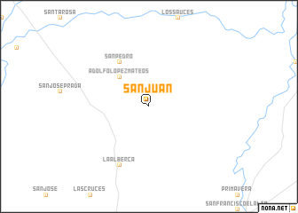 map of San Juan