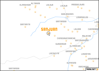 map of San Juan