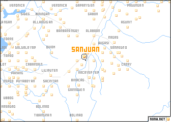 map of San Juan