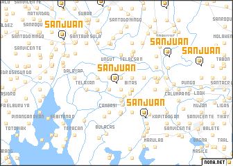 map of San Juan