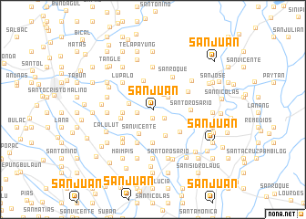 map of San Juan