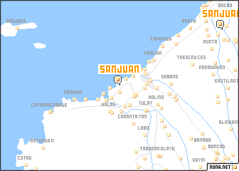 map of San Juan