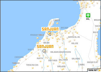 map of San Juan