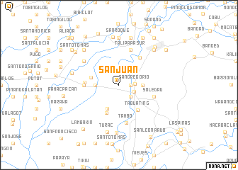 map of San Juan