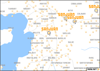 map of San Juan