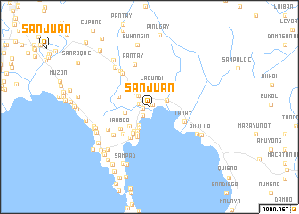 map of San Juan