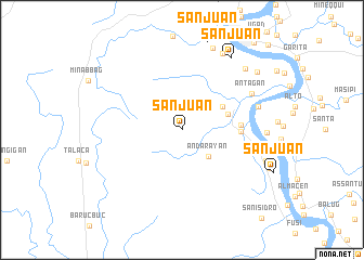 map of San Juan