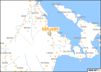 map of San Juan