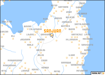 map of San Juan