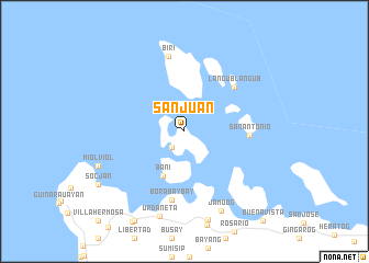 map of San Juan