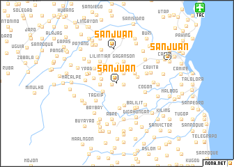 map of San Juan