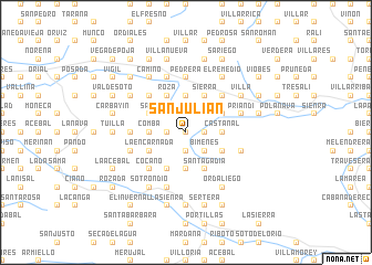 map of San Julián