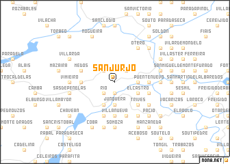 map of Sanjurjo