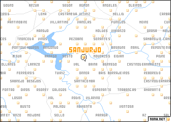 map of Sanjurjo